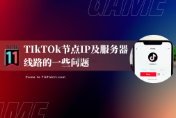 关于TikTok节点IP的一些问题