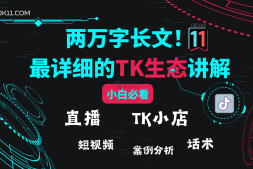 两万字TikTok保姆级教程,带你看透TikTok的生态!