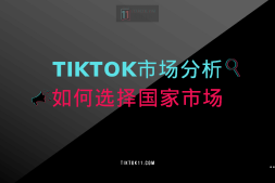 TikTok市场分析-如何选择国家市场