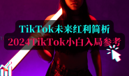 TikTok未来红利简析,TikTok小白入局参考