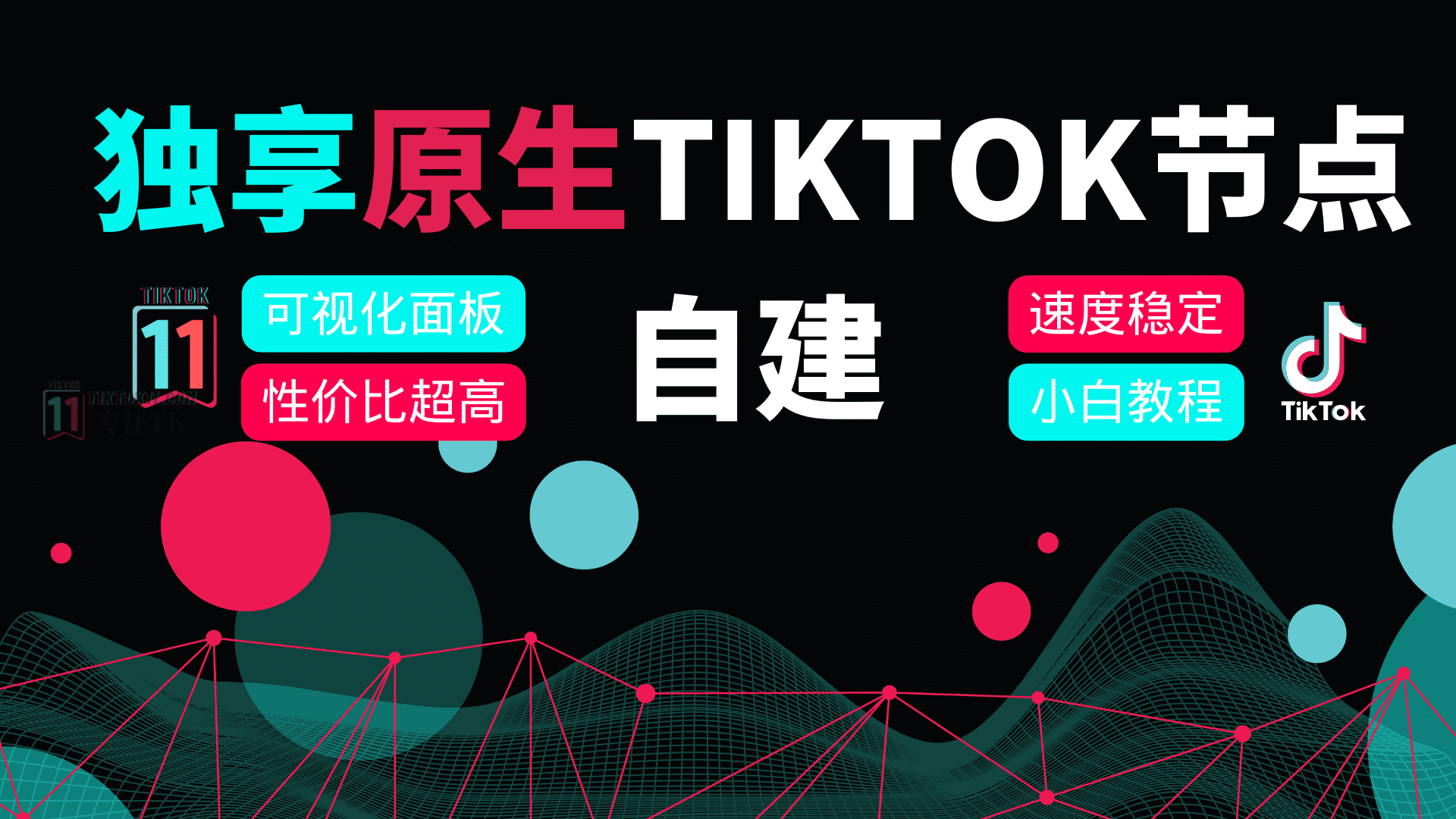 搭建自己的专属独享TikTok节点—国际版抖音节点搭建教程